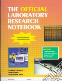 The Official Laboratory Research Notebook libro in lingua di Not Available (NA)