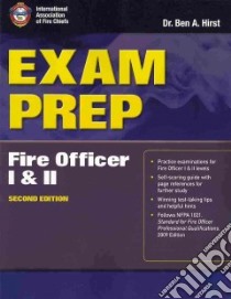 Exam Prep libro in lingua di International Association of Fire Chiefs, Hirst Ben A., Performance Training Systems