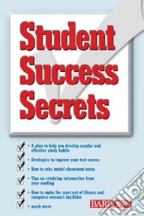 Student Success Secrets libro in lingua di Jensen Eric