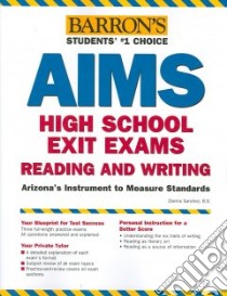 Barron's Aims High School Exit Exam in Reading And Writing libro in lingua di Sanchez Dianna