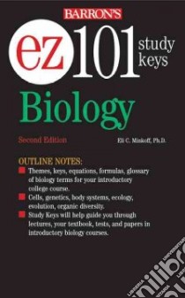Barron's EZ 101 Study Keys: Biology libro in lingua di Minkoff Eli C.