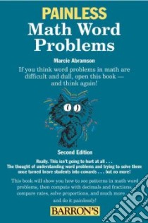 Painless Math Word Problems libro in lingua di Abramson Marcie F., Hamilton Laurie (ILT)
