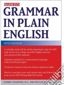 Grammar in Plain English libro in lingua di Diamond Harriet, Dutwin Phyllis