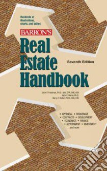 Barron's Real Estate Handbook libro in lingua di Friedman Jack P., Harris Jack C., Diskin Barry A. Ph.D.
