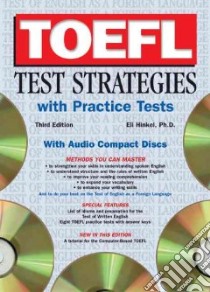 Toefl Strategies With Practice Tests libro in lingua di Hinkel Eli