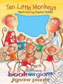 Ten Little Monkeys libro in lingua di Holmes Stephen (ILT)