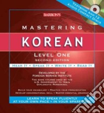Mastering Korean (CD Audiobook) libro in lingua di Park Nam