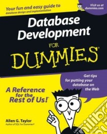 Database Development for Dummies libro in lingua di Taylor