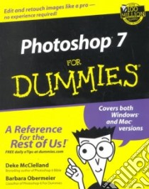 Photoshop 7 for Dummies libro in lingua di McClelland Deke, Obermeier Barbara