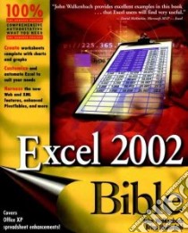 Excel 2002 Bible libro in lingua di Walkenbach John, Underdahl Brian