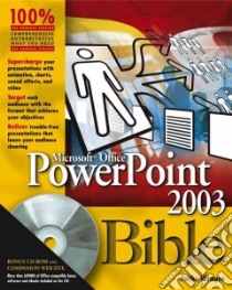 Powerpoint 2003 Bible libro in lingua di Wempen Faithe