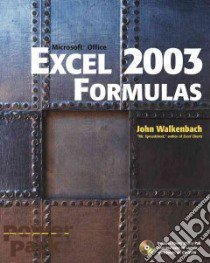 Excel 2003 Formulas libro in lingua di Walkenbach John