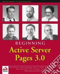 Beginning Active Server Pages 3.0 libro in lingua di Ullman Chris (EDT), Buser David