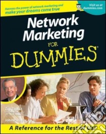 Network Marketing for Dummies libro in lingua di Ziglar Zig, Hayes John P.