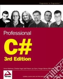 Professional C# libro in lingua di Robinson Simon (EDT), Nagel Christian, Glynn Jay, Skinner Morgan, Watson Karli, Evjen Bill