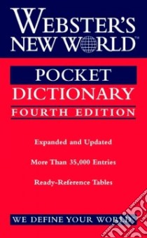 Webster's New World Pocket Dictionary libro in lingua di Goldman Jonathan L. (EDT)