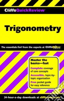 Cliffs Quick Review Trigonometry libro in lingua di Kay David A.