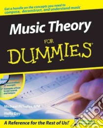 Music Theory for Dummies libro in lingua di Andrew W Hill