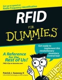 RFID for Dummies libro in lingua di Sweeney Patrick J.