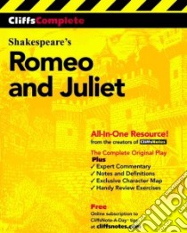 Cliffscomplete Romeo and Juliet libro in lingua di Jacobson Karin (EDT), Lamb Sidney (EDT)