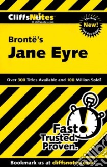 CliffsNotes on Bronte's Jane Eyre libro in lingua di Snodgrass Mary Ellen, Jacobson Karin