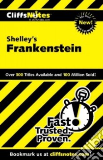 Cliffsnotes on Shelley's Frankenstein libro in lingua di Coghill Jeff