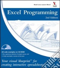 Excel Programming libro in lingua di Simon Jinjer