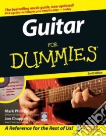 Guitar for Dummies libro in lingua di Mark  Phillips