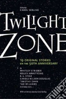 Twilight Zone libro in lingua di Serling Carol (EDT)