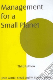 Management for a Small Planet libro in lingua di Stead Jean Garner, Stead W. Edward