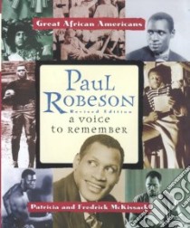 Paul Robeson libro in lingua di McKissack Pat, McKissack Fredrick