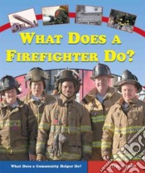 What Does A Firefighter Do? libro in lingua di Schmidt Erin