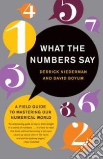 What the Numbers Say libro in lingua di Niederman Derrick, Boyum David