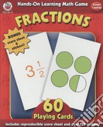 Hands-On Learning Math Game Fractions libro in lingua di Not Available (NA)
