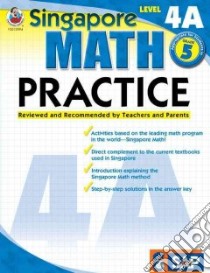 Singapore Math Practice libro in lingua di Not Available (NA)