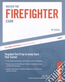Peterson's Master the Firefighter Exam libro in lingua di Petersons (COR)