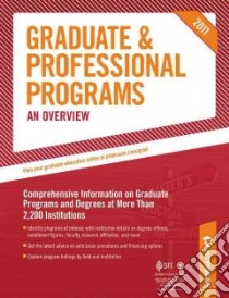 Graduate & Professional Programs libro in lingua di Thomson Peterson's (COR)