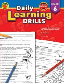 Daily Learning Drills libro in lingua di Not Available (NA)