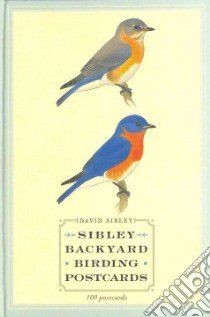 Sibley Backyard Birding Postcards libro in lingua di Sibley David