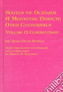 Scotus Vs. Ockham libro in lingua di Duns Scotus John, Tweedale Martin M. (TRN)