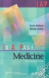 In A Page Medicine libro in lingua di Kahan Scott