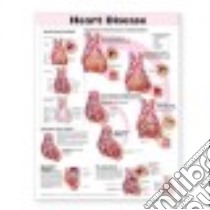 Heart Disease Anatomical Chart libro in lingua di Anatomical Chart Company (COR)
