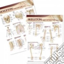 Lippincott Williams & Wilkins Atlas of Anatomy Skeletal System Chart Set libro in lingua di Anatomical Chart Company (COR)