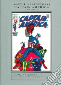 Marvel Masterworks Captain America 3 libro in lingua di Lee Stan, Kirby Jack (ILT), Steranko Jim (ILT)