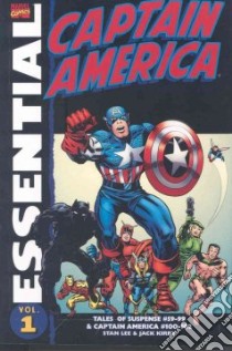 Essential Captain America 1 libro in lingua di Lee Stan, Kirby Jack