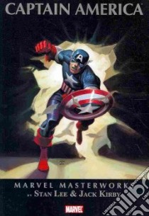 Marvel Masterworks Captain America 1 libro in lingua di Lee Stan, Kirby Jack (CON), Ayers Dick (CON), Tuska George (CON)