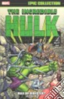 Epic Collection Incredible Hulk 1 libro in lingua di Lee Stan, Kirby Jack (ILT), Ditko Steve (ILT), Ayers Dick (ILT)