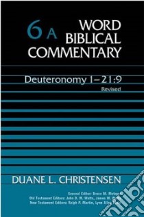Word Biblical Commentary libro in lingua di Christensen Duane L.
