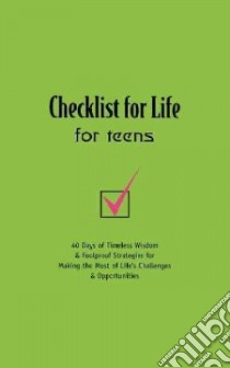 Checklist for Life for Teens libro in lingua di Ford Marcia