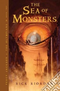 The Sea of Monsters libro in lingua di Riordan Rick